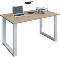 Produktbild: Schreibtisch B&uuml;rotisch Computertisch 140x80 Lona U