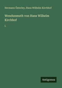 Produktbild: Wendunmuth von Hans Wilhelm Kirchhof