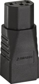 Produktbild: Beha Amprobe PA-1 Messadapter Kleeblatt-Stecker C6 - Kaltger&auml;te-Buchse C13