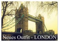 Produktbild: Neues Outfit - LONDON (Wandkalender 2026 DIN A4 quer), CALVENDO Monatskalender