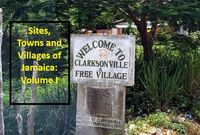 Produktbild: Sites, Towns and Villages of Jamaica: Volume I
