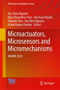 Produktbild: Microactuators, Microsensors and Micromechanisms