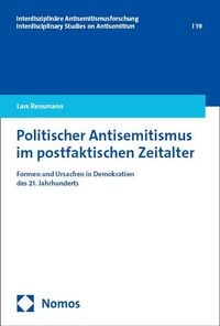 Produktbild: Politischer Antisemitismus im postfaktischen Zeitalter