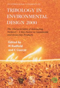 Produktbild: Tribology in Environmental des