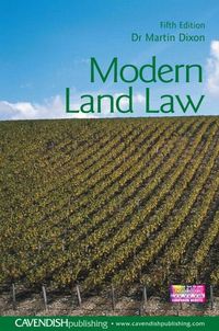 Produktbild: Modern Land Law 5/E