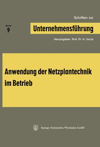 Produktbild: Schriften zur Unternehmensf&uuml;hrung