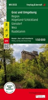 Produktbild: Graz und Umgebung, Wander-, Rad- und Freizeitkarte 1:50.000, freytag & berndt, WK 0133
