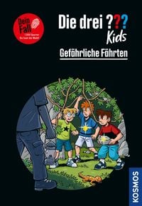 Produktbild: Die drei ??? Kids Dein Fall, Gef&auml;hrliche F&auml;hrten (drei Fragezeichen Kids)