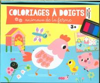 Produktbild: Animaux de la ferme : coloriages &agrave; doigts
