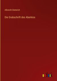 Produktbild: Die Grabschrift des Aberkios