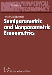 Produktbild: Semiparametric and Nonparametric Econometrics