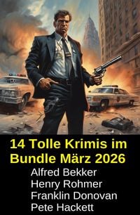 Produktbild: 14 Tolle Krimis im Bundle M&auml;rz 2026