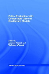 Produktbild: Policy Evaluation with Computable General Equilibrium Models