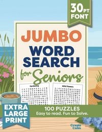 Produktbild: Jumbo Extra Large Print Word Search for Seniors