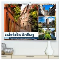 Produktbild: Zauberhaftes Stra&szlig;burg (hochwertiger Premium Wandkalender 2026 DIN A2 quer), Kunstdruck in Hochglanz