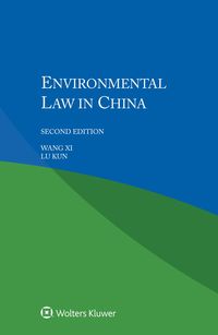 Produktbild: Environmental Law in China