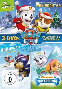Bild vom Artikel Paw Patrol: Die Paw Patrol rettet Weihnachten, Paw Patrol: Rettungen im Winter & Paw Patrol: Ein neuer Fellfreund!  [3 DVDs] vom Autor 