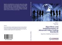 Produktbild: Algorithms and Implementation of Advanced Video Coding Standards