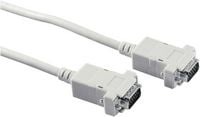 Produktbild: Digitus VGA Anschlusskabel VGA 15pol. Stecker, VGA 15pol. Stecker 1.80 m Grau AK-310100-018-E schraubbar VGA-Kabel