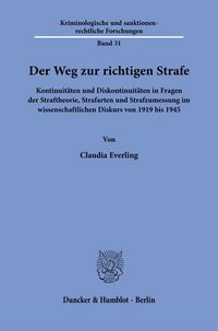 Produktbild: Der Weg zur richtigen Strafe