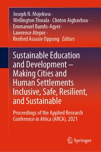 Produktbild: Sustainable Education and Development &ndash; Making Cities and Human Settlements Inclusive, Safe, Resilient, and Sustainable