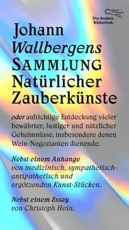Produktbild: Johann Wallbergens Sammlung Natürlicher Zauberkünste