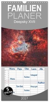 Produktbild: Familienplaner 2027 - Deepsky XVII mit 5 Spalten (Wandkalender, 21 x 45 cm) CALVENDO