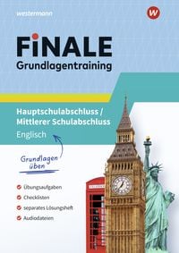 Produktbild: FiNALE Grundlagentraining &ndash; Hauptschulabschluss, Mittlerer Schulabschluss