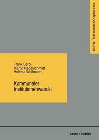 Produktbild: Kommunaler Institutionenwandel