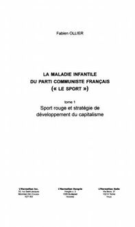 Produktbild: Maladie infantile du parti communiste fr