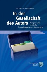 Produktbild: In der Gesellschaft des Autors