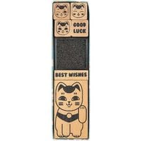 Produktbild: Stempelset, Jardin Japonais, Winkekatze