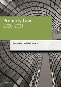Produktbild: Abbey, R: Property Law 2020-2021