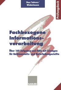 Produktbild: Fachbezogene Informationsverarbeitung