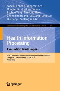 Produktbild: Health Information Processing. Evaluation Track Papers