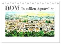 Produktbild: ROM In stillen Aquarellen (Tischkalender 2026 DIN A5 quer), CALVENDO Monatskalender