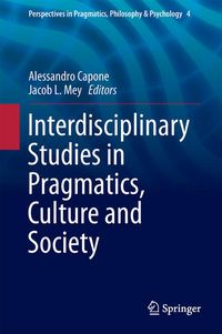 Produktbild: Interdisciplinary Studies in Pragmatics, Culture and Society