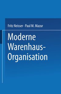 Produktbild: Moderne Warenhaus-Organisation