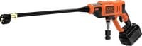 Produktbild: Black & Decker Akku-Hochdruckreiniger 24 bar Kaltwasser