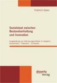 Produktbild: Sozialstaat zwischen Bestandserhaltung und Innovation