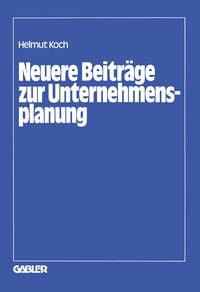 Produktbild: Neuere Beitr&auml;ge zur Unternehmensplanung
