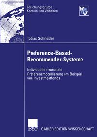 Produktbild: Preference-Based-Recommender-Systeme