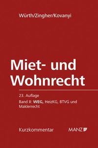 Bild vom Artikel Miet- und Wohnrecht vom Autor Helmut Würth