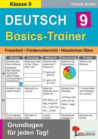Produktbild: Deutsch-Basics-Trainer / Klasse 9