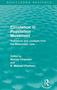 Produktbild: Circulation in Population Movement (Routledge Revivals)