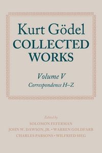 Produktbild: Kurt G&ouml;del: Collected Works: Volume V