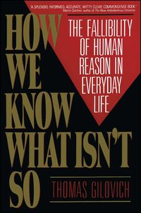 Produktbild: How We Know What Isn't So