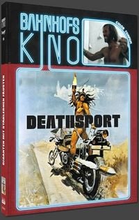 Produktbild: Giganten mit st&auml;hlernen F&auml;usten - Mediabook - Limitiert auf 111 St&uuml;ck - Cover B - Cinestrange Extreme Bahnhofskino Nr. 14 (Blu-ray + DVD)