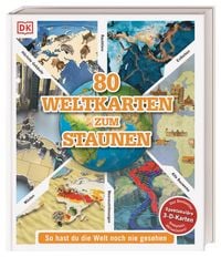 Produktbild: 80 Weltkarten zum Staunen