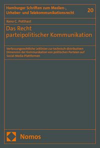 Produktbild: Das Recht parteipolitischer Kommunikation